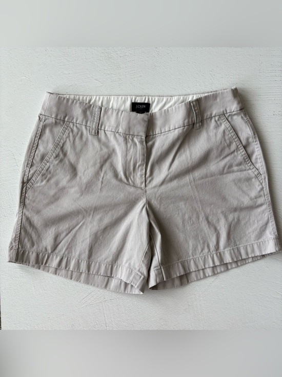 J. Crew Pants - J. Crew Women's Chino Shorts, Light Grey/Khaki, Size 4